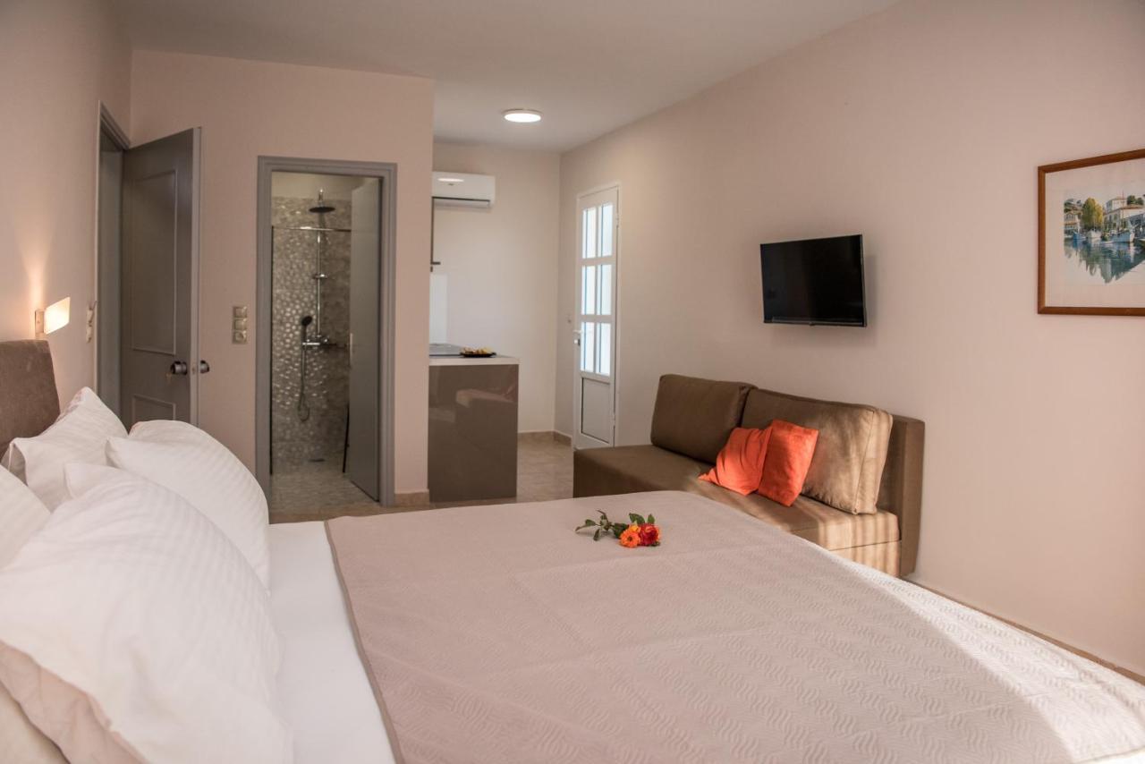 Aparthotel Avyssos Residents à Kalamákion Extérieur photo